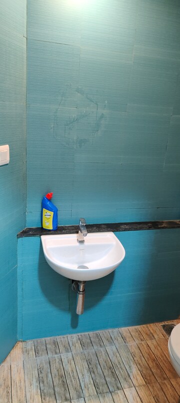 Bathroom in 1 BHK Apartment at Lodha Crown Quality Homes, Majiwada – for Rent