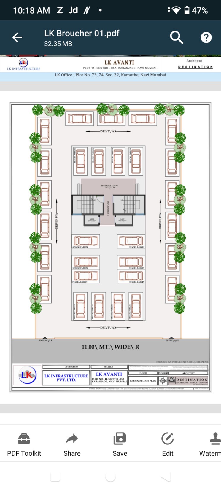 undefined, karanjade 1 Bedroom 710 Sq.Ft. Builder Floor In Karanjade Navi Mumbai 8821508