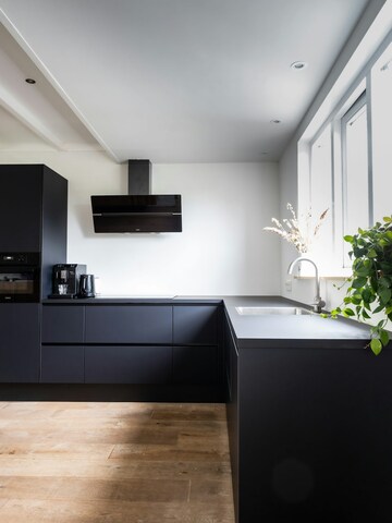 Kitchen in 4 BHK Apartment at Godrej Riverine, Sector 44 – for Sale