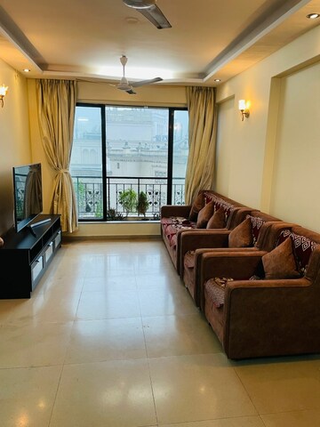Living Room in 2 BHK Apartment at Hiranandani Gardens Birchwood, Powai – for Rent