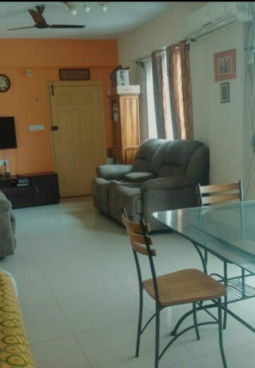 Living Room in 3.5 BHK Apartment at SLS Springs, Haralur Road – for Rent