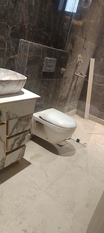 Bathroom in 3 BHK Builder Floor at Saraswati Vihar – for Rent