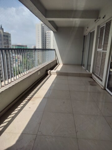 Balcony in 3 BHK Apartment at Amanora Future Towers, Hadapsar – for Rent