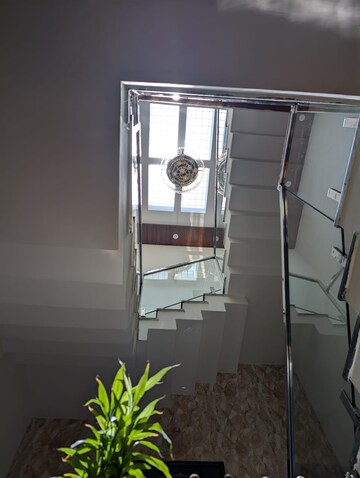 Staircase in 3 BHK Builder Floor at Basaveshwara Nagar – for Rent