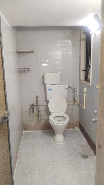 Bathroom in 2 BHK Apartment at Lok Gaurav Society, Vikhroli West – for Rent