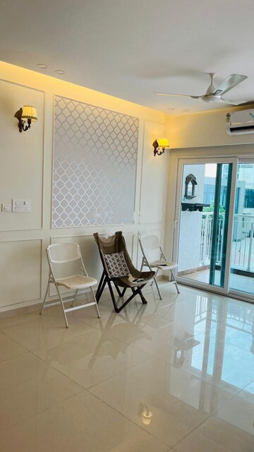 Staircase in 3 BHK Apartment at L&T Raintree Boulevard, Hebbal – for Rent