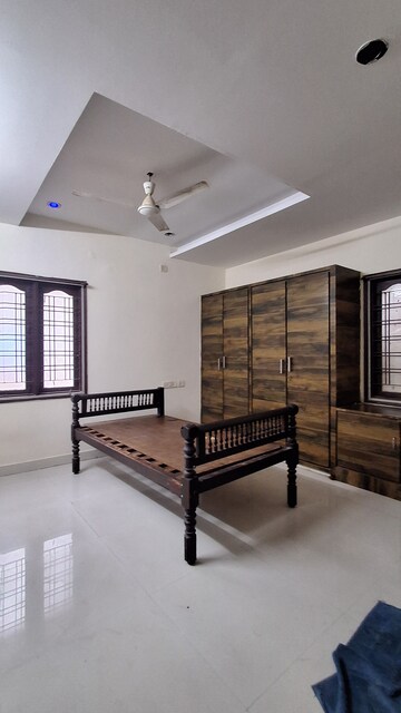 Staircase in 3 BHK Apartment at SM Homes Kondapur, Kondapur – for Rent