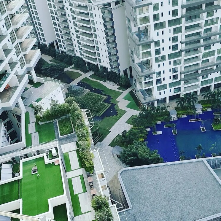 Exterior View, embassy-lake-terrace 4 Bedroom 4600 Sq.Ft. Apartment In Hebbal Kempapura Bangalore 8821813