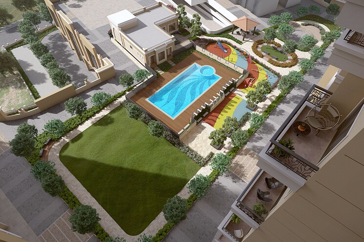 Master Plan, nyati-elysia 2 Bedroom 1200 Sq.Ft. Apartment In Kharadi Pune 8821819