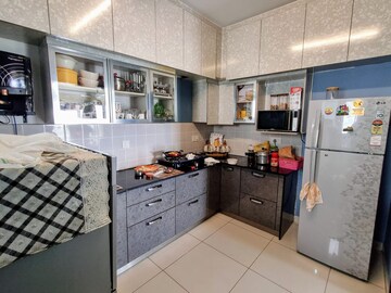 Kitchen in 2 BHK Apartment at Puravankara Palm Beach, Hennur – for Rent