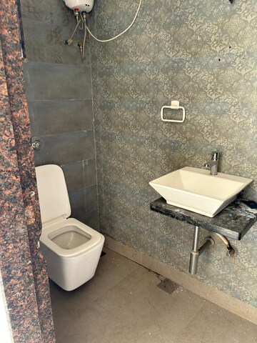 Bathroom in 2 BHK Apartment at Bhagwati Elgenza, Ghansoli – for Rent
