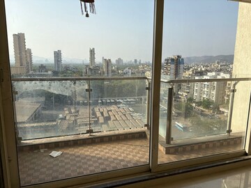 Balcony in 2 BHK Apartment at Bhagwati Elgenza, Ghansoli – for Rent