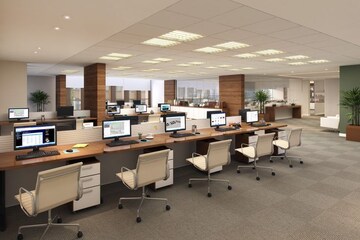 Team Area in  Office Space at Satelite Gazebo, Andheri East – for Rent