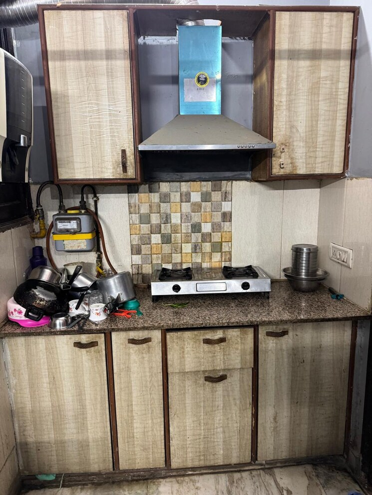 Kitchen, vasundhara sector 5 2 Bedroom 790 Sq.Ft. Builder Floor In Vasundhara Sector 5 Ghaziabad 8821982