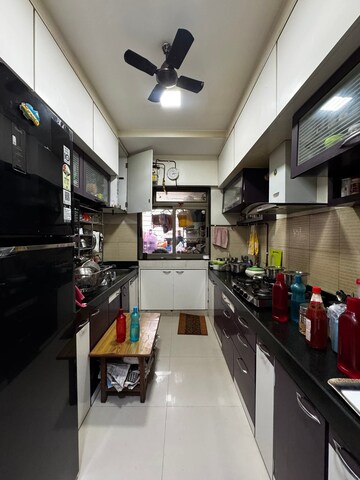 Kitchen in 3 BHK Apartment at Lodha Splendora, Ghodbunder Road – for Rent