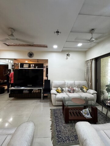 Living Room in 3 BHK Apartment at Lodha Splendora, Ghodbunder Road – for Rent