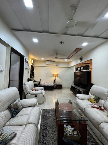Living Room in 3 BHK Apartment at Lodha Splendora, Ghodbunder Road – for Rent