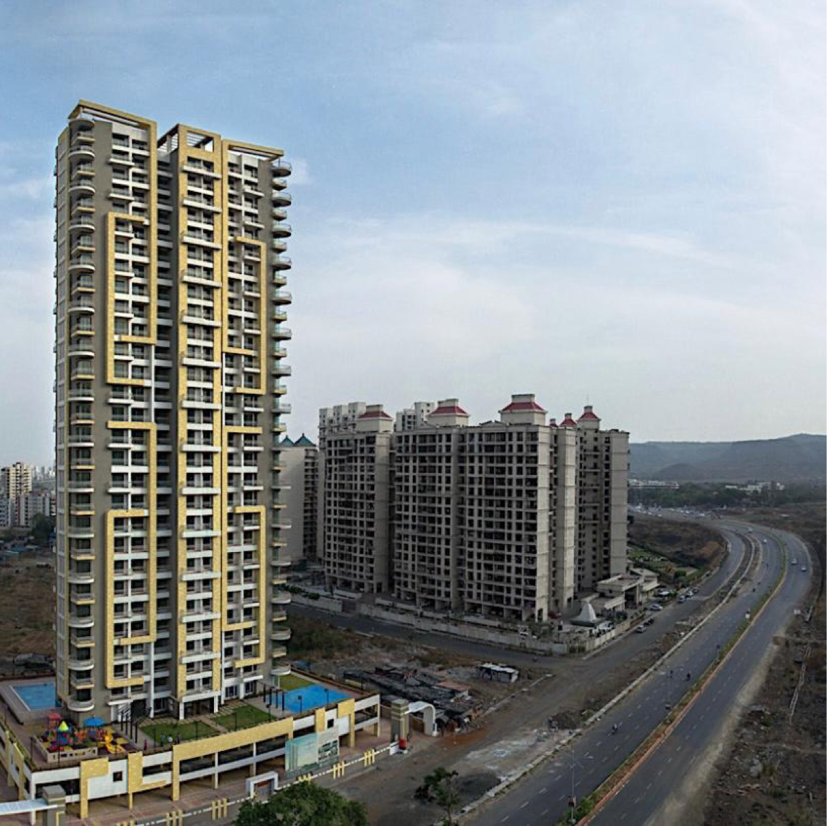 2 BHK + Pooja Room Apartment For Sale in Paradise Sai Solitaire