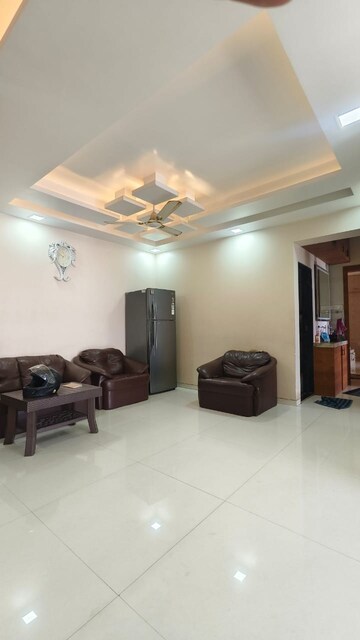 Living Room in 2 BHK Apartment at Shree Krupa Keshav Heights Phase II, Kalwa – for Rent