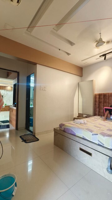 Bedroom in 2 BHK Apartment at Shree Krupa Keshav Heights Phase II, Kalwa – for Rent