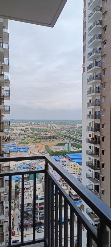 3 BHK Apartment – Exterior View View at Rajapushpa Provincia, Narsingi - for Rent