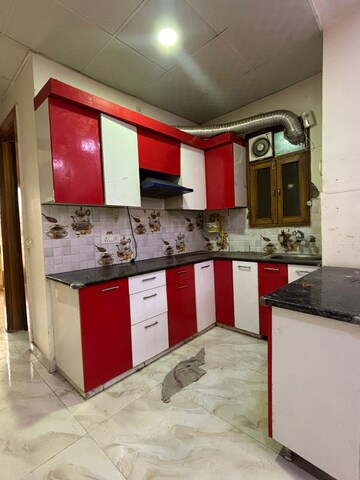 Kitchen in 3 BHK Builder Floor at Vasundhara Sector 1 – for Rent