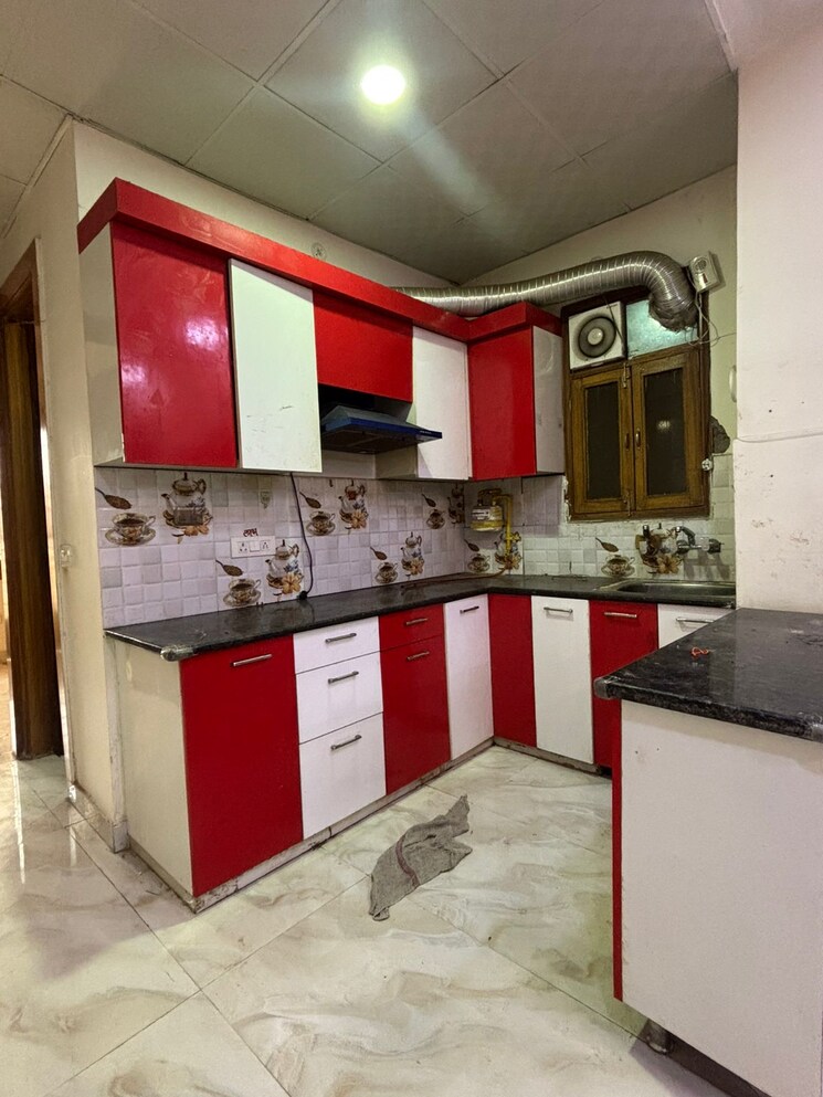 Kitchen, vasundhara sector 1 3 Bedroom 1550 Sq.Ft. Builder Floor In Vasundhara Sector 1 Ghaziabad 8822173