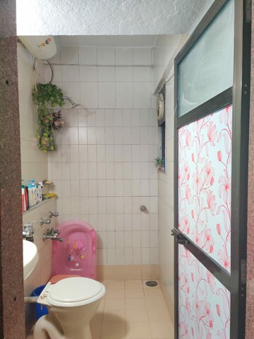 Bathroom in 2 BHK Apartment at Ahuja Gautam Complex, Cbd Belapur Sector 11 – for Rent