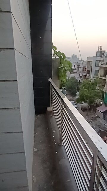 Balcony in 2.5 BHK Builder Floor at Ashok Nagar – for Rent