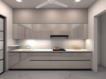 Kitchen in 3 BHK Apartment at Nyati Evoq, Kalyani Nagar – for Sale