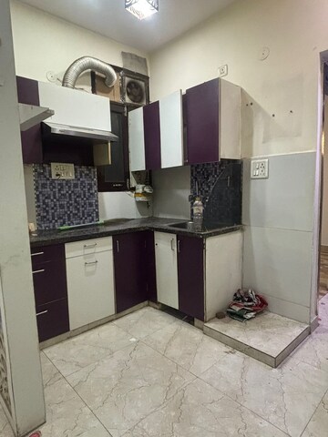 Kitchen in 1 BHK Builder Floor at Vasundhara Sector 3 – for Rent