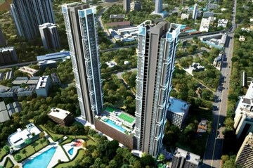 Balcony in 2 BHK Apartment at Prestige Jasdan Classic, Mahalaxmi – for Sale