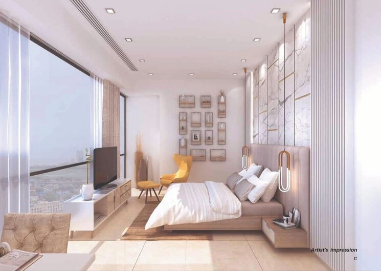 Living Room, prestige-jasdan-classic 2 Bedroom 826 Sq.Ft. Apartment In Mahalaxmi Mumbai 8822234