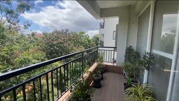 Balcony in 4 BHK Apartment at Elegant Exotica Yelahanka New Town, Yelahanka New Town – for Sale