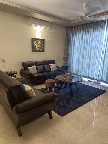 Living Room in 4 BHK Apartment at Karle Zenith, Hebbal – for Rent