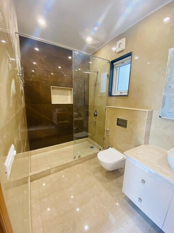 Bathroom in 3.5 BHK Apartment at Boutique Residential Apartments C-253, Defence Colony – for Rent