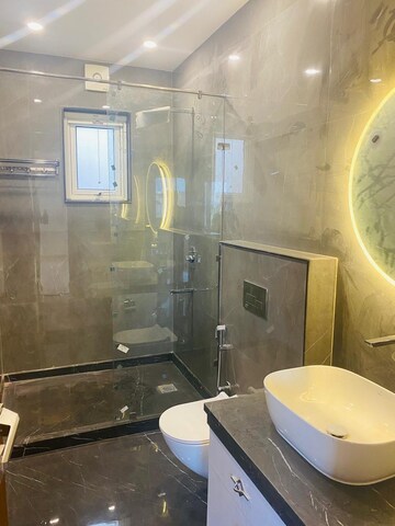 Bathroom in 3.5 BHK Apartment at Boutique Residential Apartments C-253, Defence Colony – for Rent