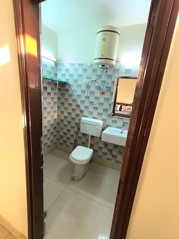 Bathroom in 2 BHK Builder Floor at Rajouri Garden – for Rent