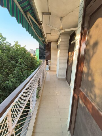 Balcony in 2 BHK Builder Floor at Rajouri Garden – for Rent