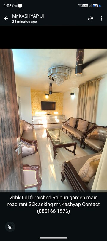 2 BHK Builder Floor For Rent in Rajouri Garden