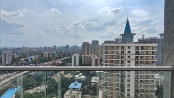 2 BHK Apartment – Exterior View View at Ashar Axis, Majiwada - for Rent