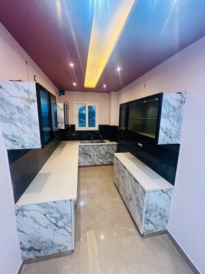 Kitchen in 3 BHK Builder Floor at Gms Road – for Sale