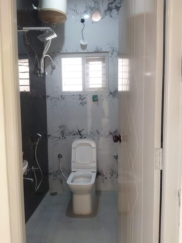 Bathroom in 2 BHK Builder Floor at Manju Nilaya, Abbigere – for Rent