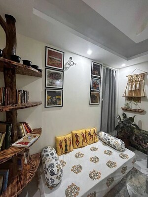 Living Room in 3 BHK Builder Floor at Rajpur Road – for Sale