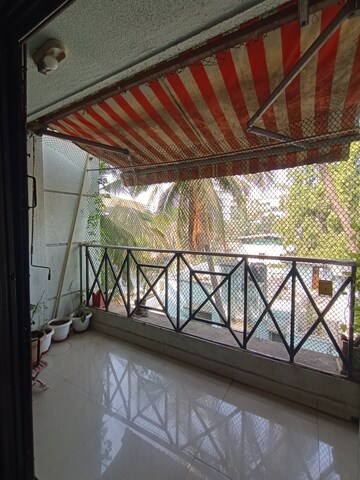 Balcony in 2 BHK Apartment at Dombivli West – for Rent