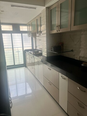 Kitchen in 1 BHK Apartment at Omkar Raga, Chembur – for Rent