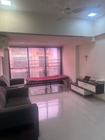 Living Room in 1 BHK Apartment at Omkar Raga, Chembur – for Rent