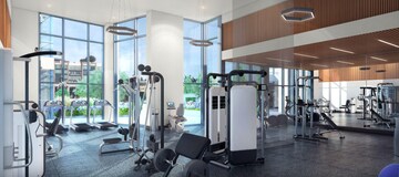 Gym in 4 BHK Apartment at Sugee Sea Krest, Worli – for Sale