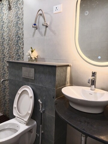 Bathroom in 3 BHK Apartment at Forever Prabhat Heights, Dundahera – for Sale