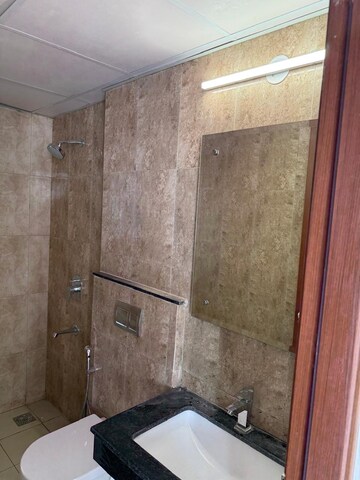 Bathroom in 4 BHK Apartment at Shapoorji Pallonji Joyville Gurgaon, Sector 102 – for Rent